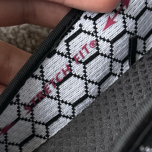 Skechers Ballet Flats Women 8.5 Shoes Slip On Stretch Knit Memory Foam Loafers - Picture 5 of 11